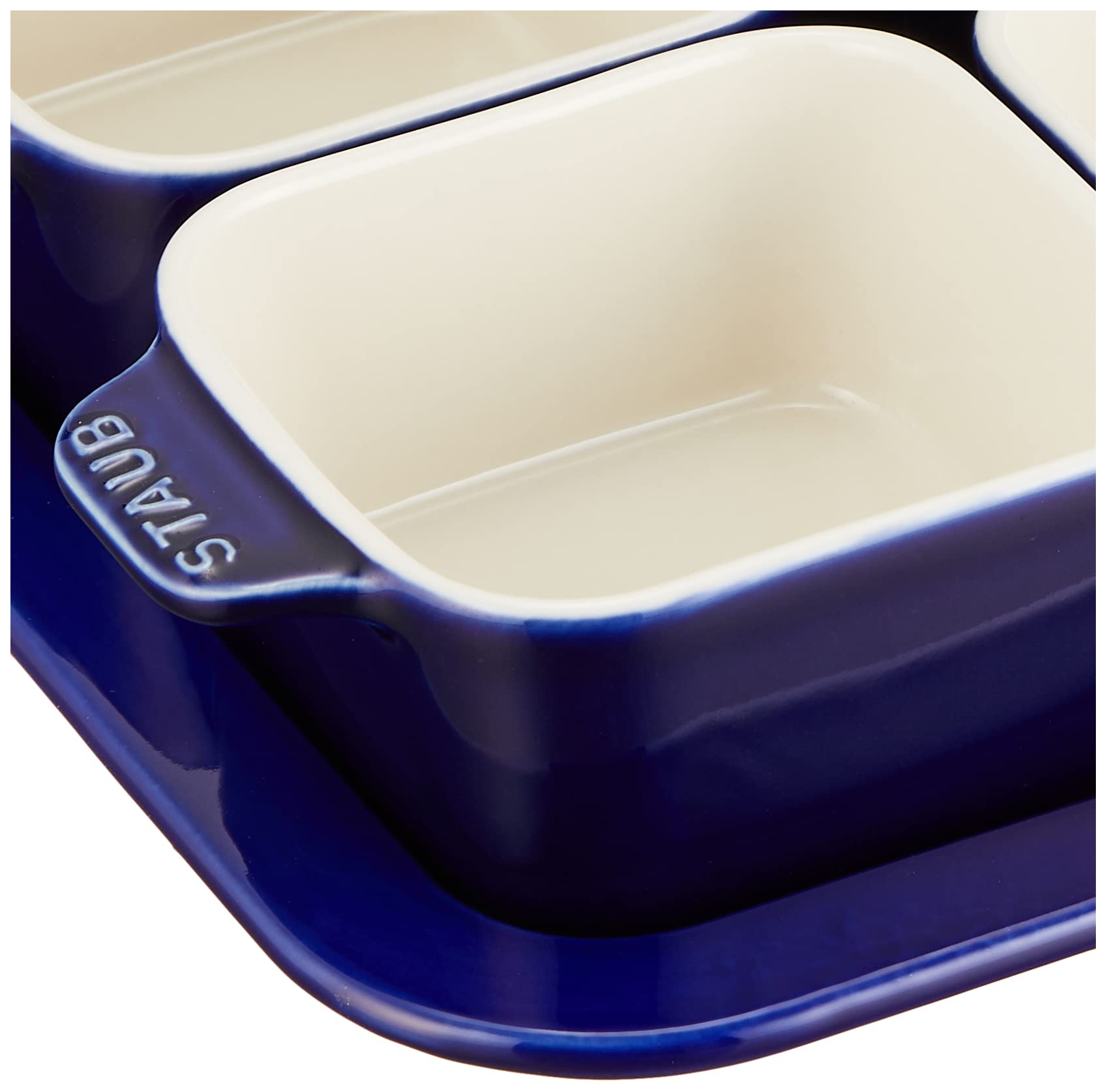 Amazon.com: staub Appetizer Set 40511-121 Appetizer Set, Blue